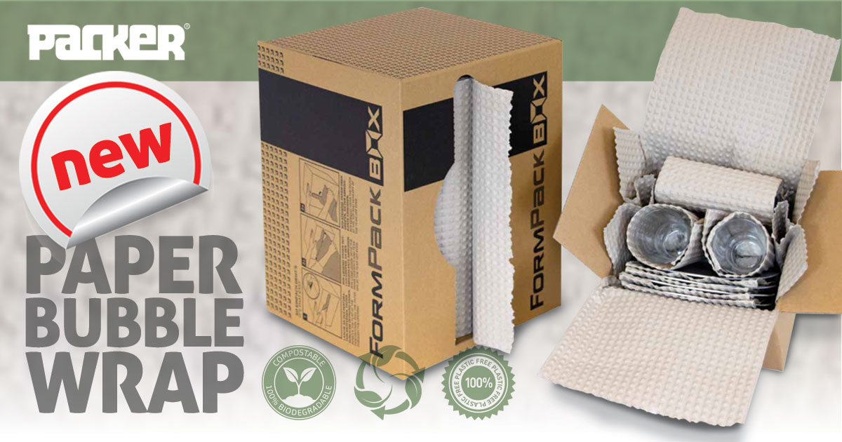 New Product Launch: FormPack- Paper Bubble Wrap - Packer